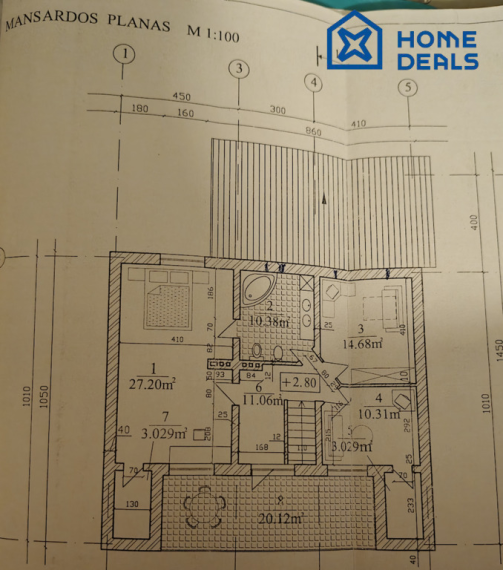 Parduodamas namas Agrastų g., Aukštieji Paneriai, Vilniaus m., Vilniaus m. sav., 251.05 m² ploto 7 kambariai 35
