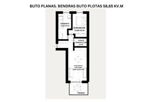 Parduodamas butas Linkmenų g., Šnipiškės, Vilniaus m., Vilniaus m. sav., 58.65 m2 ploto, 3 kambariai 23