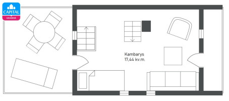 Parduodamas namas Darželio g., Ukmergės m., Ukmergės r. sav., 51.27 m2 ploto, 1 aukštai 23