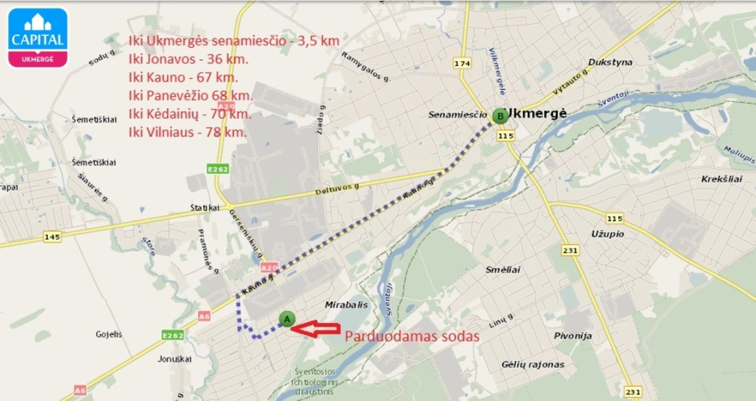 Parduodamas namas Darželio g., Ukmergės m., Ukmergės r. sav., 51.27 m2 ploto, 1 aukštai 27