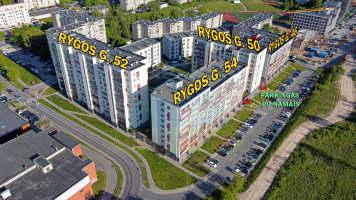 Parduodamas butas Rygos g., Justiniškės, Vilniaus m., Vilniaus m. sav., 56.20 m² ploto 2 kambariai 14