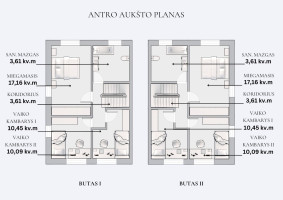 Parduodamas namas Kanuto Rusecko g., Aukštieji Paneriai, Vilniaus m., Vilniaus m. sav., 102.37 m2 ploto, 2 aukštai 4