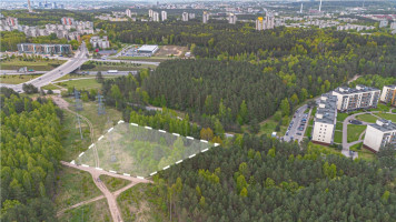 Parduodamas kitos paskirties sklypas M. Mironaitės g., Karoliniškės, Vilniaus m., Vilniaus m. sav., 50 a ploto 10