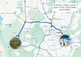 Parduodamas kitos paskirties sklypas M. Mironaitės g., Karoliniškės, Vilniaus m., Vilniaus m. sav., 50 a ploto 17