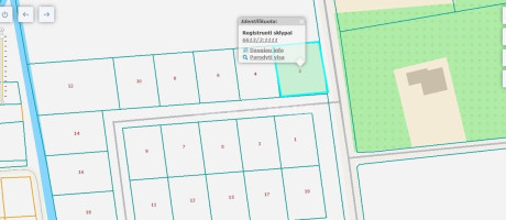 Parduodamas namų valdos paskirties sklypas Miglės g., Dembavos k., Panevėžio r. sav., 11.05 a ploto 3