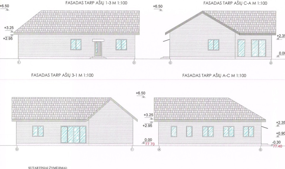 Parduodamas namas J. Tumo-Vaižganto g., Tirkšlių mstl., Mažeikių r. sav., 150 m2 ploto, 1 aukštai 6