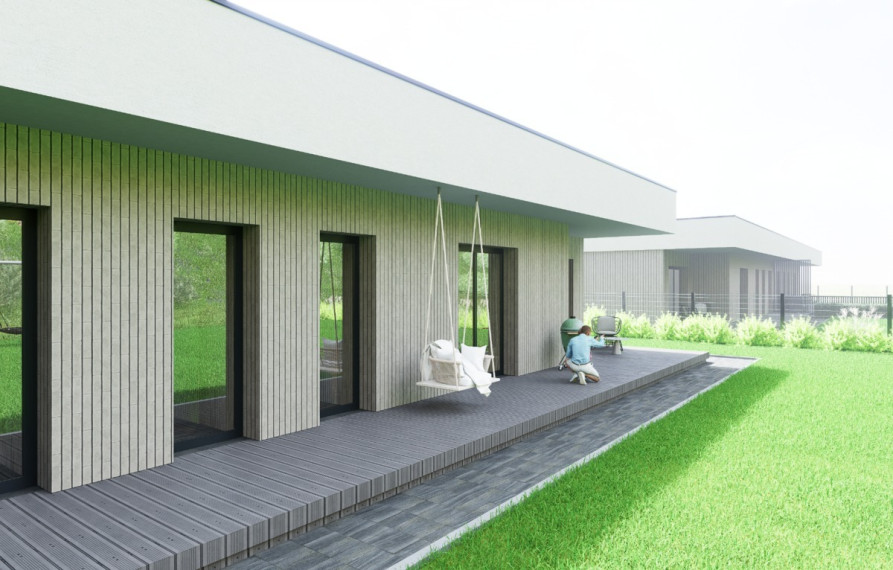 Parduodamas namas Smėlio g., Skaidiškių mstl., Vilniaus r. sav., 124.24 m2 ploto, 1 aukštai 11