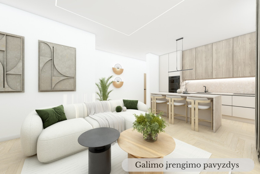 Parduodamas namas Smėlio g., Skaidiškių mstl., Vilniaus r. sav., 124.24 m2 ploto, 1 aukštai 12