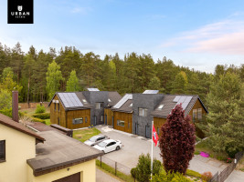 Parduodami kotedžai dvibučiame name Aušros g., Druskininkuose, po 85,5 kv.m ploto 2