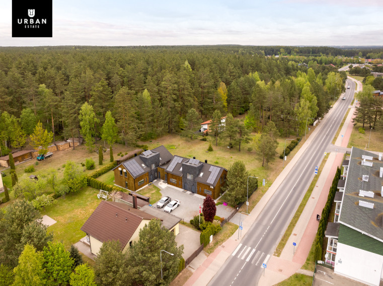 Parduodami kotedžai dvibučiame name Aušros g., Druskininkuose, po 85,5 kv.m ploto 1