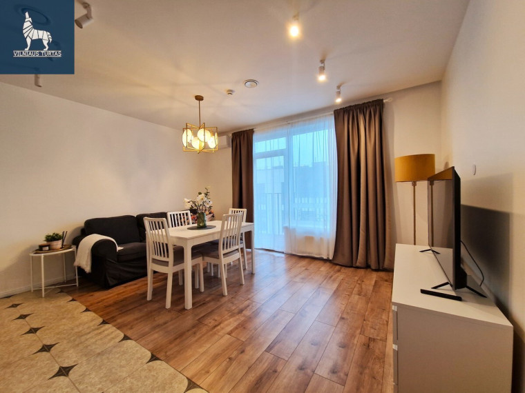 Nuomojamas butas Giedraičių g., Šnipiškės, Vilniaus m., Vilniaus m. sav., 48 m2 ploto, 2 kambariai 2