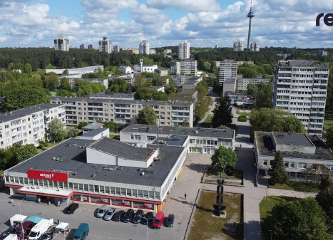 Parduodamos patalpos Architektų g., Lazdynuose, Vilniuje, 136.37 kv.m ploto