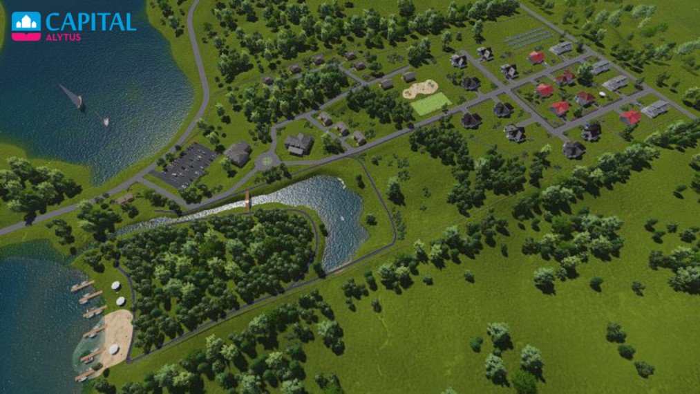 Parduodamas namas Bilsų g., Didžiasalio k., Druskininkų sav., 663 m2 ploto, 2 aukštai 25