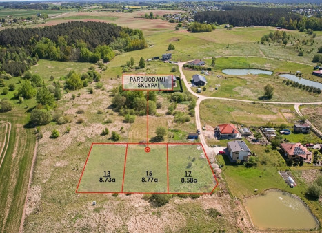 Parduodamas sklypas Smiltės g., Voškonių k., 8.73 a ploto