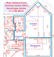 Nuomojamas butas S. Stanevičiaus g., Fabijoniškės, Vilniaus m., Vilniaus m. sav., 49 m2 ploto, 2 kambariai 9