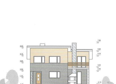 Parduodamas namas Gervėnupio k., Kauno r. sav., 107.75 m2 ploto, 2 aukštai