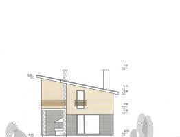 Parduodamas namas Gervėnupio k., Kauno r. sav., 107.75 m2 ploto, 2 aukštai 5