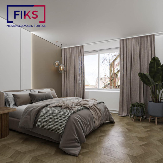 Parduodamas butas Kęstučio g., Centras, Kauno m., Kauno m. sav., 97.73 m² ploto 3 kambariai 6