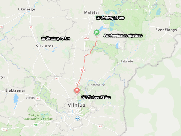 Parduodamas kitos paskirties sklypas Malinaučiznos II k., Molėtų r. sav., 131.94 a ploto 3