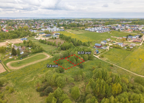 Parduodamas  sklypas Antano Tamošaičio, Pavilnys, Vilniaus m., Vilniaus m. sav., 7.6 a ploto
