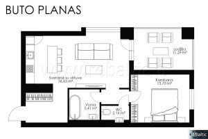 Parduodamas butas Žirmūnų g., Žirmūnai, Vilniaus m., Vilniaus m. sav., 57.92 m2 ploto, 2 kambariai 7