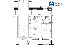 Parduodamas butas Manufaktūrų g., Markučiai, Vilniaus m., Vilniaus m. sav., 34.97 m² ploto 2 kambariai 36
