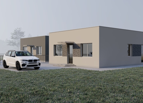 Parduodamas namas Sodų g., Jonučių k., Kauno r. sav., 80.24 m2 ploto, 1 aukštai