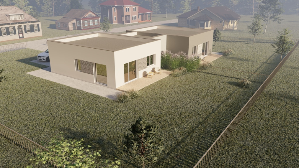 Parduodamas namas Sodų g., Jonučių k., Kauno r. sav., 80.24 m2 ploto, 1 aukštai 5