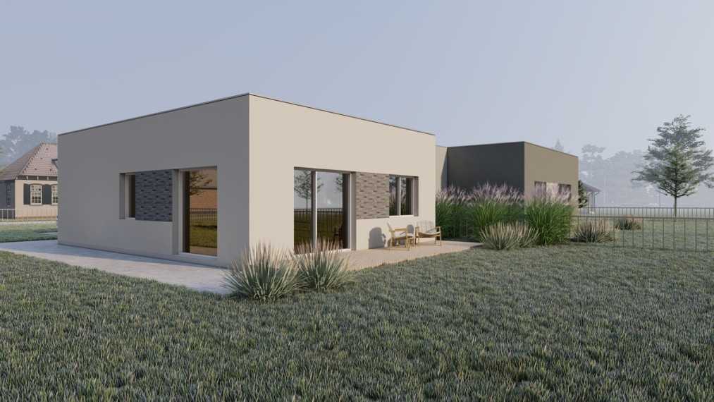 Parduodamas namas Sodų g., Jonučių k., Kauno r. sav., 80.29 m2 ploto, 1 aukštai 2