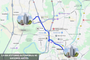 Parduodamas butas Buivydiškių g., Šeškinė, Vilniaus m., Vilniaus m. sav., 35.88 m2 ploto, 1 kambariai 26