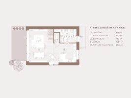 Parduodamas namas Žemoji g., Pavilnys, Vilniaus m., Vilniaus m. sav., 104 m2 ploto, 2 aukštai 11