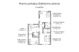 Parduodamas namas Viršupio sodų 4-oji g., Antakalnis, Vilniaus m., Vilniaus m. sav., 126 m2 ploto, 2 aukštai 26