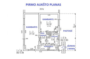 Parduodamas namas Miškų al., Vaitelių k., Klaipėdos r. sav., 146.54 m2 ploto, 2 aukštai 25