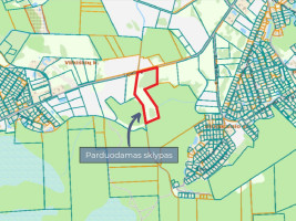 Parduodamas  sklypas Vilkiškių k., Vilniaus r. sav., 309 a ploto 19