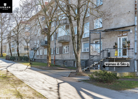 Parduodamos patalpos Šilo g., Antakalnyje, Vilniuje, 58.49 kv.m ploto