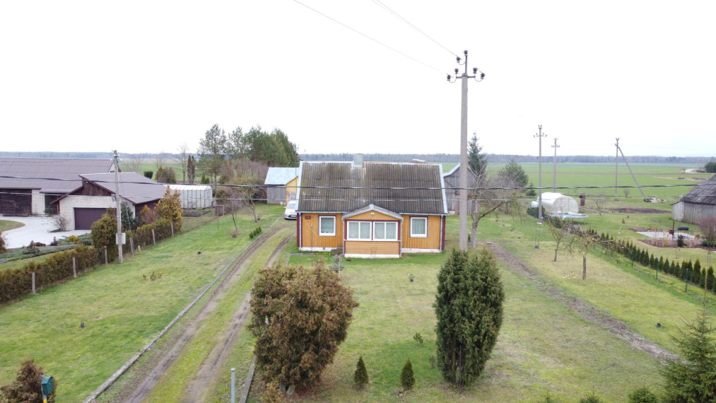 Parduodamas namas P. Lukšio g., Krakių mstl., Kėdainių r. sav., 65.00 m² ploto 2 kambariai 1