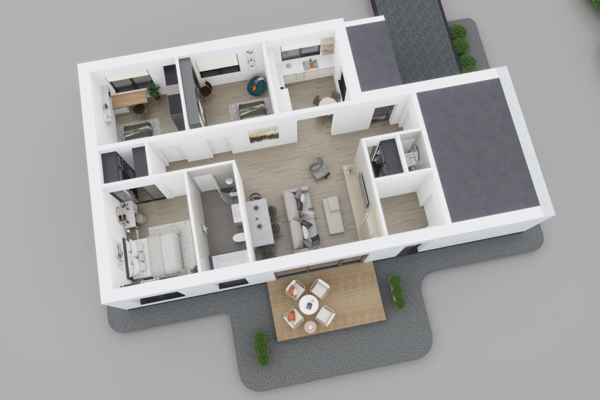 Parduodamas namas Mačiuliškių g., Aukštieji Paneriai, Vilniaus m., Vilniaus m. sav., 120.00 m² ploto 4 kambariai 4