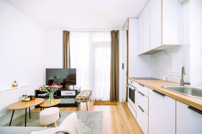 Parduodamas butas Šarmos g., Lazdynėliai, Vilniaus m., Vilniaus m. sav., 22.54 m2 ploto, 2 kambariai 1