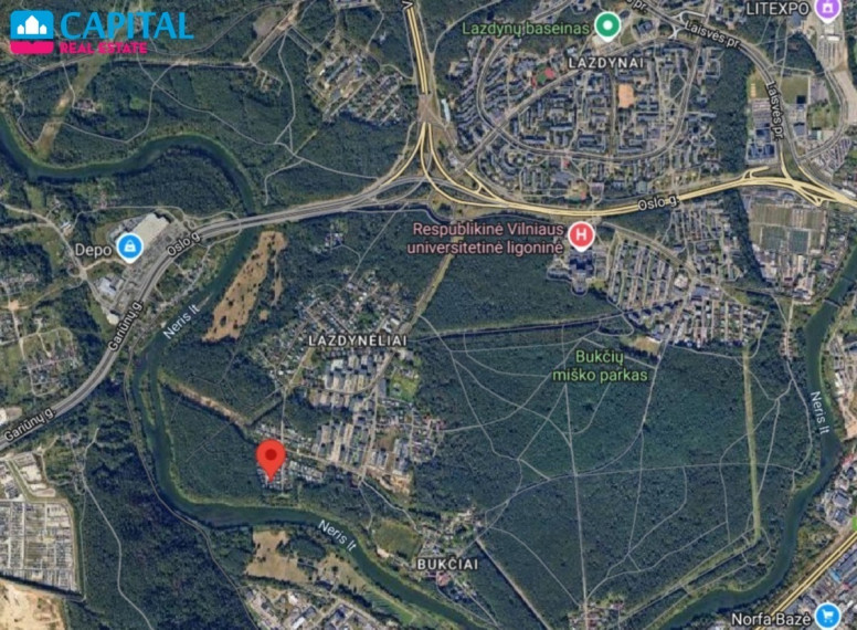 Parduodamas butas Šarmos g., Lazdynėliai, Vilniaus m., Vilniaus m. sav., 22.54 m2 ploto, 2 kambariai 29