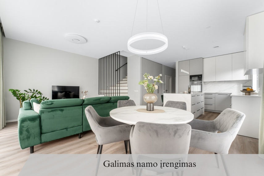 Parduodamas namas Lengvenio g., Didieji Gulbinai, Vilniaus m., Vilniaus m. sav., 135 m2 ploto, 2 aukštai 1