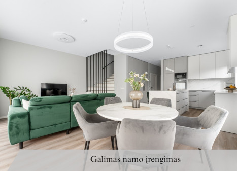 Parduodamas namas Pupų g., Antakalnis, Vilniaus m., Vilniaus m. sav., 135 m2 ploto, 2 aukštai
