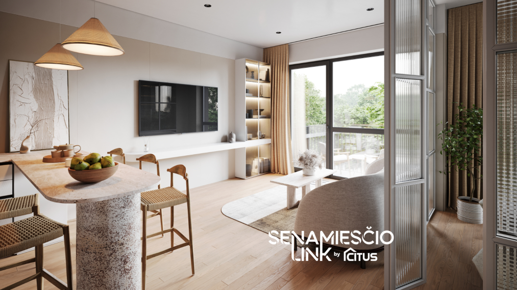 Parduodamas butas Panevėžio g., Naujininkai, Vilniaus m., Vilniaus m. sav., 39.94 m² ploto 2 kambariai 1
