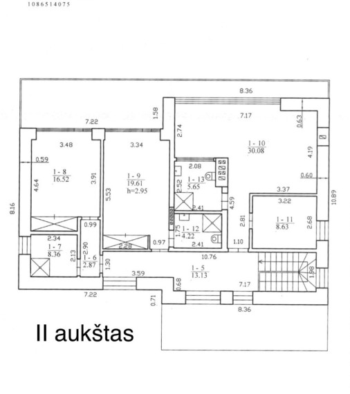Parduodamas namas Miltupio g., Vaišvydava, Kauno m., Kauno m. sav., 226.49 m2 ploto, 2 aukštai 19