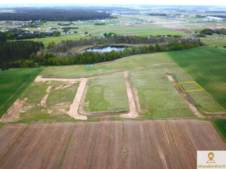 Parduodamas  sklypas Ajerų g., Šventininkų k., Trakų r. sav., 10.01 a ploto 2