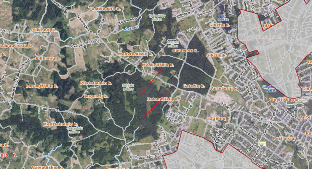 Parduodamas sklypas Česlovo Milošo g., Maskoliškių k., Vilniaus r. sav., 126 a ploto 4