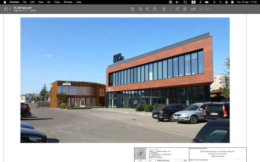 Nuomojamos administracinės, kitos paskirties, maitinimo, paslaugų, prekybos patalpos Ukmergės 253, Fabijoniškės, Vilniaus m., Vilniaus m. sav., 360 m2 ploto 11