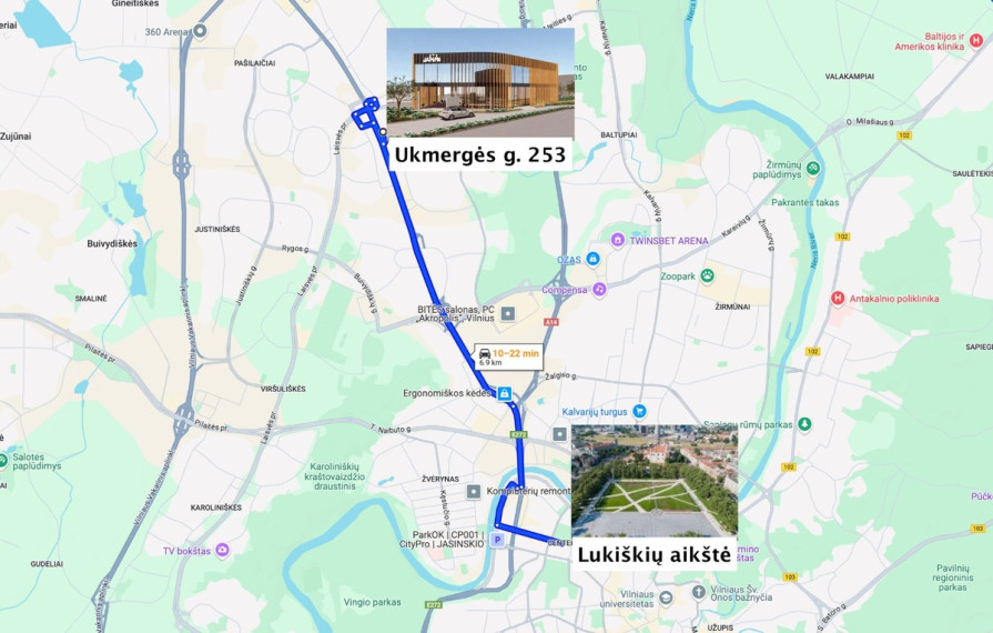 Nuomojamos administracinės, kitos paskirties, maitinimo, paslaugų, prekybos patalpos Ukmergės 253, Fabijoniškės, Vilniaus m., Vilniaus m. sav., 360 m2 ploto 16