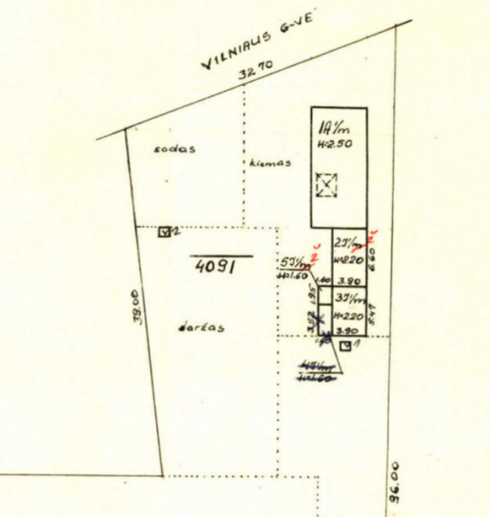 Parduodamas namas Vilniaus g., Želvos mstl., Ukmergės r. sav., 34.93 m² ploto 3 kambariai 14