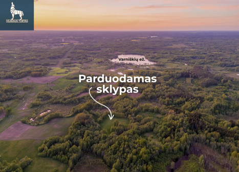 Parduodamas  sklypas Varniškių k., Vilniaus r. sav., 1272.34 a ploto