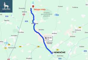 Parduodamas  sklypas Varniškių k., Vilniaus r. sav., 1272.34 a ploto 12